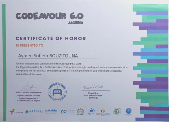 Robot Certificate